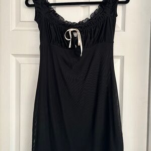 Black mini dress NWOT